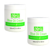 XBC XPEL Body Care Olive Oil, telový krém 2x 500 ml
