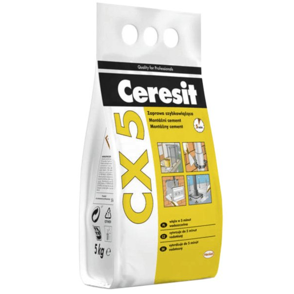 Ceresit CX 5 Montážny cement 5 kg Bugy sk