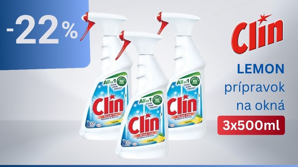 ZĽAVA -22%: CLIN VÝHODNÝ SET