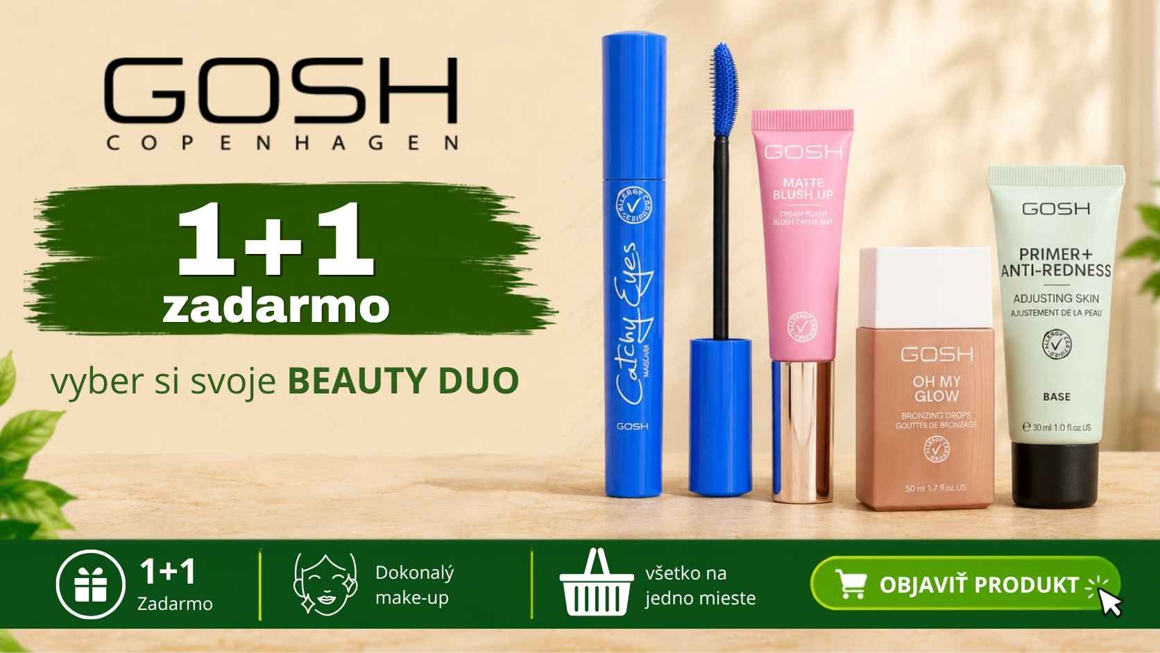 Gosh 1+1 ZADARMO