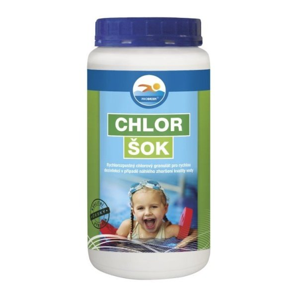 PROBAZEN Chlor šok, prípravok pre rýchlu dezinfekciu 1,2 kg - Chlor šok