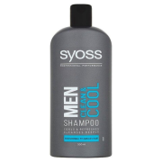 SYOSS Men Clean & Cool, pánsky hydratačný šampón pre normálne až mastné vlasy s keratínom 500ml
