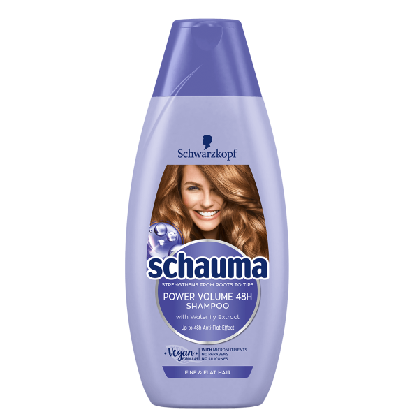 SCHAUMA Power Volume 48h, šampón pre plnší objem vlasov 400 ml