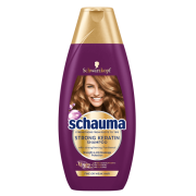 SCHAUMA Keratin Strong, šampón pre jemné, oslabené vlasy 400 ml