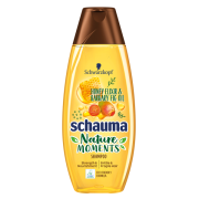 SCHAUMA Nature Moments Honey Elixir&Barbary Fig Oil, šampón pre regeneráciu vlasov 400 ml