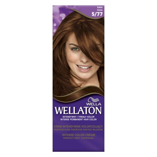 WELLATON farba na vlasy, so sérom s provitamínom B5 577 Kakaová 1ks - 577