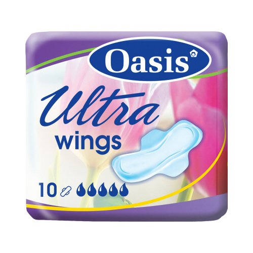 Oasis hygienické vložky ultra wings 10 ks