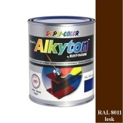 Alkyton Hladký RAL 8011 hnedá oriešková lesklá 750 ml