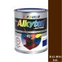 Alkyton Hladký RAL 8011 hnedá oriešková lesklá 250 ml