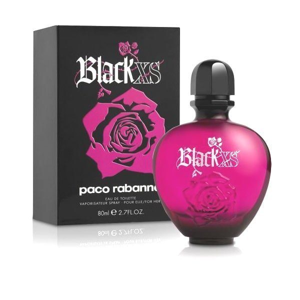 PACO RABANNE Black XS for Her, toaletná voda dámska 80 ml, 80ml