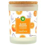 Air Wick Essential Oils Blood Orange & Incense, sviečka 185 g