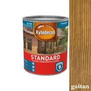 Xyladecor Standard Tenkovrstvová lazúra na drevo, odtieň - gaštan 5l