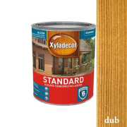 Xyladecor Standard Tenkovrstvová lazúra na drevo, odtieň - dub 2,5l