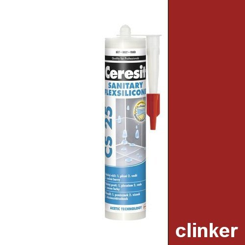 Ceresit CS 25 Clinker 49 Sanitárny silikón 280 ml - 280ml