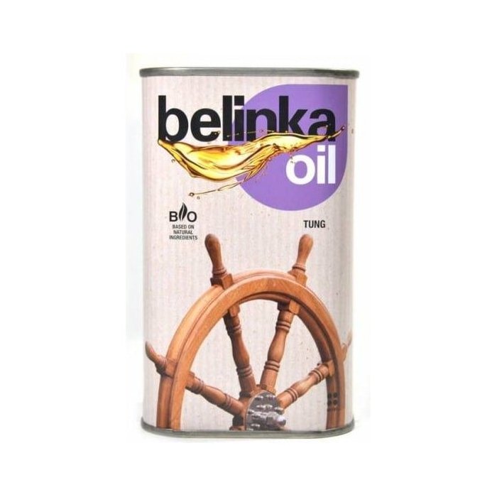 BELINKA Oil Tung, Olej na drevo do exteriéru jachty a plavidlá, BIO bezfarebná impregnácia 0,5l