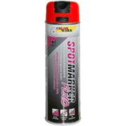 COLORMARK Spotmarker Fluo Značkovací sprej - fluorescenčný červený 500 ml
