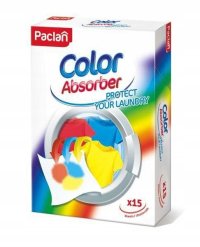 Paclan Color Absorber, utierky zachytávajúce farbu počas prania 15 ks