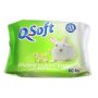Q Soft vlhčený toaletný papier s harmančekom 60 ks