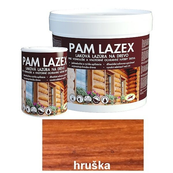 PAM LAZEX Lazúrovací lak na drevo - hruška 0,7l - hruška