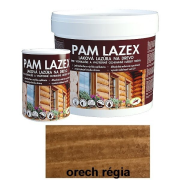 PAM LAZEX Lazúrovací lak na drevo - orech regia 0,7l