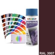 Dupli color Aerosol Art Lesk - Ral 3007, 400 ml