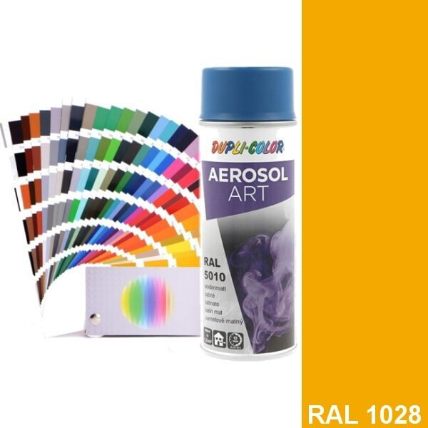 Dupli color Aerosol Art RAL 1028, 400 ml - RAL 1028