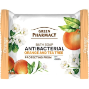 Green Pharmacy Tuhé mýdlo s antibakteriálnym účinkom Pomeranč a Čajovník 100 g