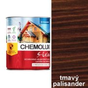 Chemolak Chemolux S Extra 1025 tmavý palisander 0,75 l