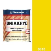 Chemolak Uniakryl S 2822 0610 žltá 25 kg