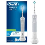 Oral-B Elektrická zubná kefka Vitality 100 Biela CrossAction, 1 ks