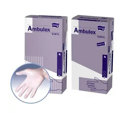 Ambulex Vinyl rukavice nepúdrované XL 100 ks