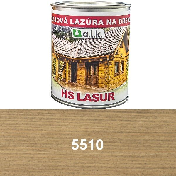 ALK Exteriérová olejová lazúra HS 5510, 0,75 l