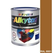Alkyton Hladký RAL 8001 okrová lesklá 250 ml