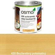 OSMO 420 UV ochranný olej Extra bezfarebný polomatný 0,75 l