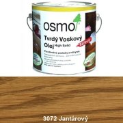 OSMO 3072 Tvrdý voskový olej Farebný, Jantár 2,5 l