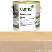OSMO 3136 Dekoračný vosk Transparentný, Breza 2,5 l