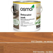 OSMO 3137 Dekoračný vosk Transparentný, Čerešňa 2,5 l