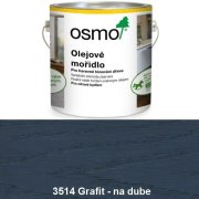 OSMO 3514 Olejové moridlo Grafit 2,5 l