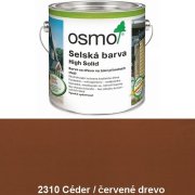 OSMO 2310 Céder - červené drevo, Vidiecka farba 2,5 l