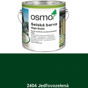 OSMO 2404 Jedľovo zelený, Vidiecka farba 2,5 l
