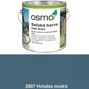 OSMO 2507 Holubia modrá, Vidiecka farba 2,5 l