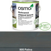 OSMO 905 Patina Ochranná olejová lazúra na drevo 0,75 l