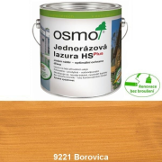 OSMO 9221 Borovica, Jednorázová lazúra HS Plus 2,5 l