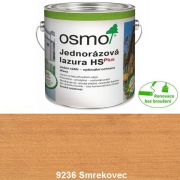 OSMO 9236 Červený smrek, Jednorázová lazúra HS Plus 2,5 l
