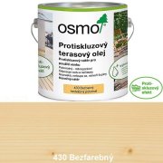 OSMO 430 protišmykový terasový olej, Bezfarebný polomatný 2,5 l