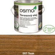 OSMO 007 Tík, Terasový špeciálny olej na drevo 0,75 l