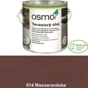 OSMO 014 Massaranduba ,Terasový špeciálny olej na drevo 2,5 l