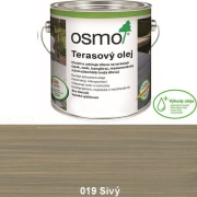 OSMO 019 šedý, Terasový špeciálny olej na drevo 0,75 l
