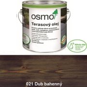 OSMO 021 Dub bahenný ,Terasový špeciálny olej na drevo 2,5 l
