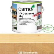 OSMO 426 červený smrek, UV Ochranný olej farebný Extra 2,5 l